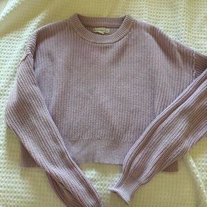 Aeropostale Women's Purple and Pink Jumper